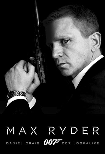 Daniel Craig lookalike - Max Ryder